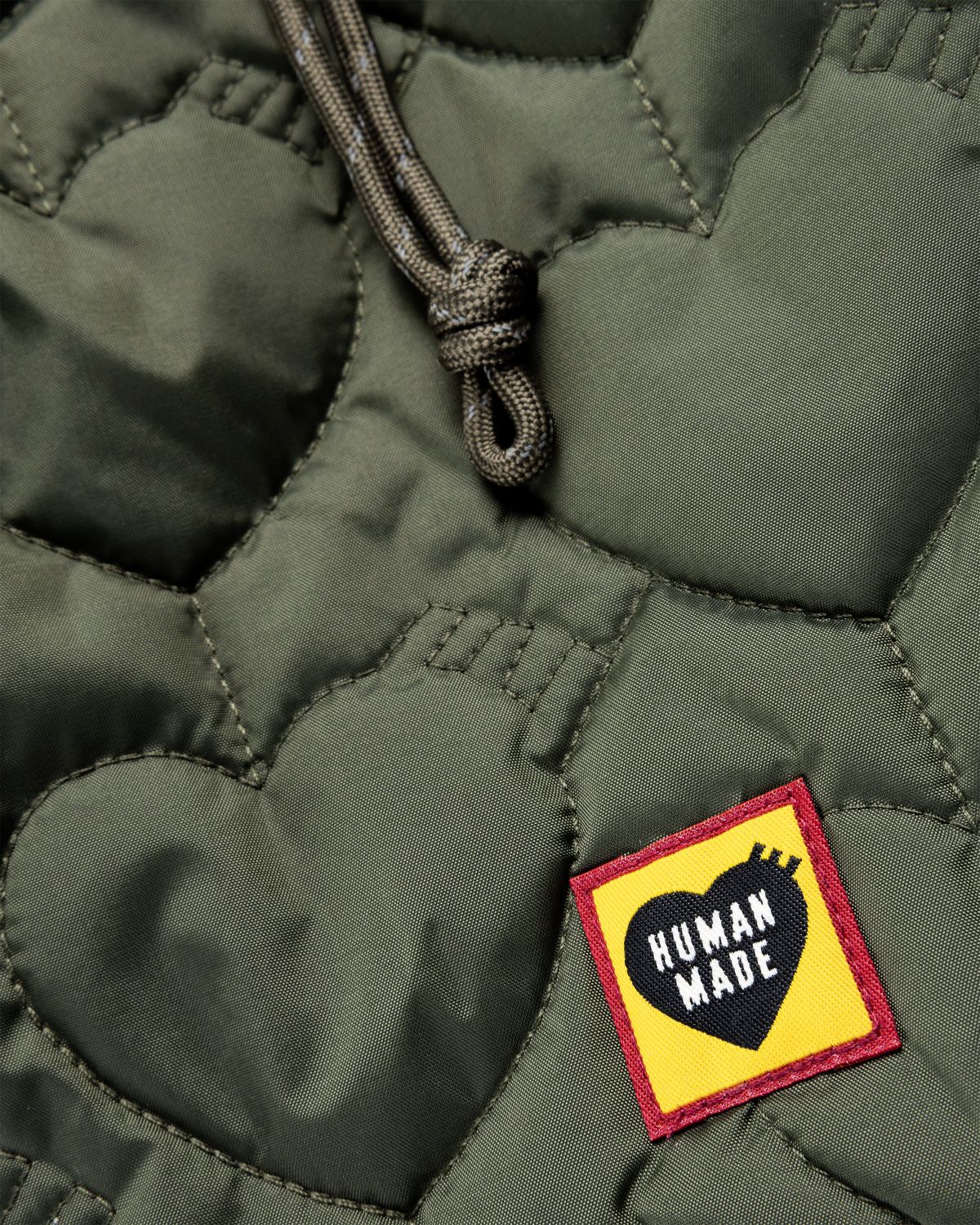 Human Made – Heart Quilting Bonsack Olive Drab